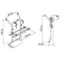 Fiamma Carry-Bike VW T6 Aluminium (02096-20-)