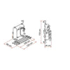 Fiamma Carry-Bike Frame Crafter 3 Bikes Aluminium (02094-33A)
