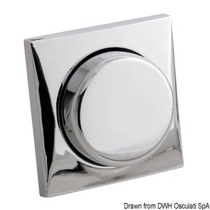 Rheostat 12/24 V for LED 24 W chromed