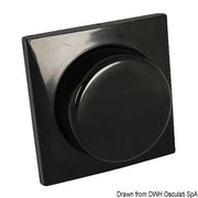 Rheostat 12/24 V for LED 24 W black