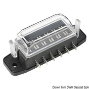 Watertight blade fuse holder box 6 housings