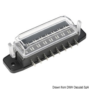 Watertight blade fuse holder box 8 housings