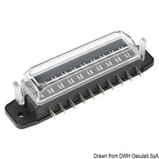 Watertight blade fuse holder box 10 housings