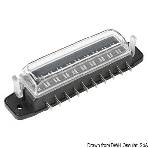 Watertight blade fuse holder box 10 housings
