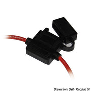 PVC fuse holder, watertight model