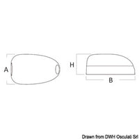 Scanstrut 90° stuffing box