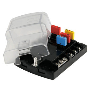 Resettable fuse holder box 6 housings