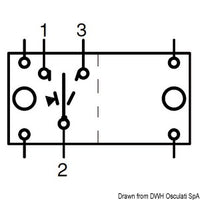 ON-OFF switch N. 2 white bulbs 12 V