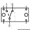 ON-ON switch N. 2 white bulbs 12 V