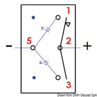 Marina R ON-OFF-(ON) switch