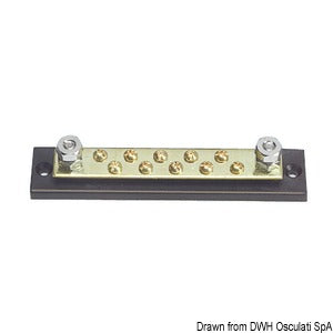 Bus-bar electric terminal board 10 x 4 mm