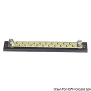 Bus-bar electric terminal board 20 x 4 mm