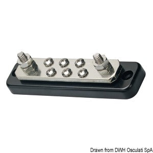 Bus-Bar electric terminal board 2 x 8 mm