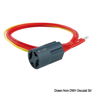 Preassembled wiring kit for FLAT switches