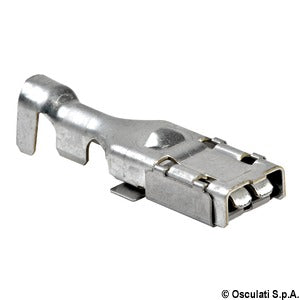Watertight connector Faston female 4/6 mm²