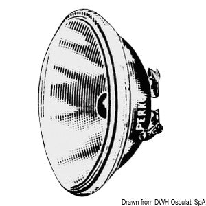 Watertight bulb 12 V 50 W 110 mm