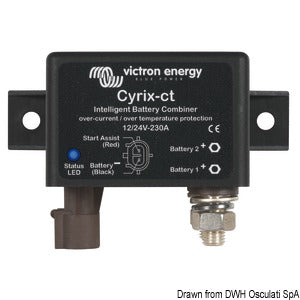 VICTRON Cyrix-I dual battery charger 500 Ah