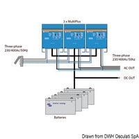 VICTRON MULTIPLUS combined system 12/1600/70-16