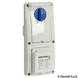 Watertight electric panel, 30 A