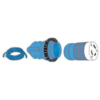 Polycarbonate + Moplen plug 50 A 220 V