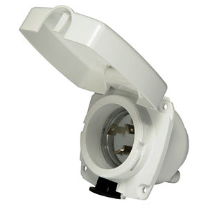 New Edge white socket 30 A
