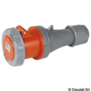 Power plug for deck connection, female 5 poles 63A