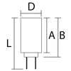 LED bulb 12/24 V G4 2.4 W 161 lm