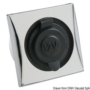 Power socket, watertight