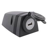 USB socket + casing for deck installation