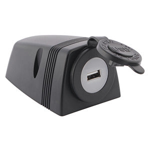 USB socket + casing for deck installation