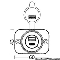 Standard USB plug +micro