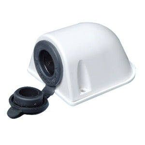 Watertight socket, white