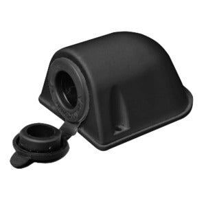 Watertight socket, black