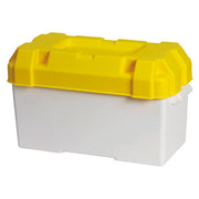 Battery box white/yellow moplen 120 A