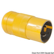 Marinco 3-wire bipolar monophase plug