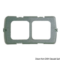 Double mounting kit dark grey