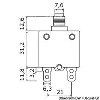 Automatic fuse thermal protection 15 A