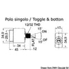 Airpax toggle hydraulic magn. circuit breaker 10 A