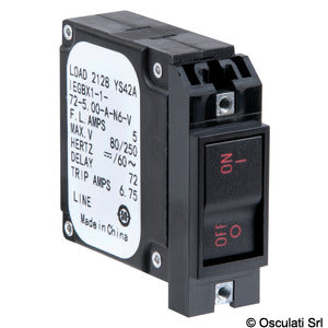 Flush mount lever switch horizontal mounting 20 A