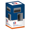 Horizontal electric panel w/7 switches