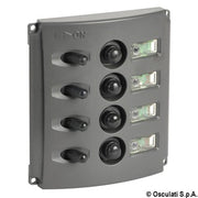 Electric panel w/automatic fuses and double LED