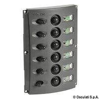 Electric panel w/automatic fuses and double LED