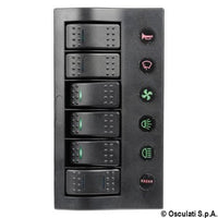 PCP Compact electric panel w/6 switches