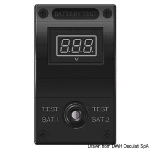 Additional module double voltmeter