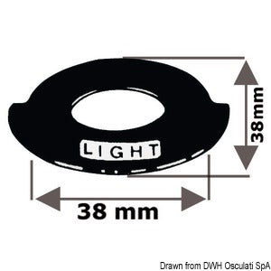Aluminium plate Panel light