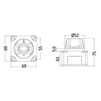 Battery switch 300A OFF-1-BOTH-2