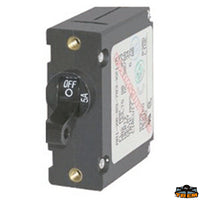 A-series AC≈DC single pole toggle circuit breakers black lever Trem L0710521