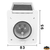 Socket 16A 250V - IP 56 - Amp 16 - V 250 - A Ø mm53.5 - B Ø mm								

								4 - C mm 61 [Z2016002]