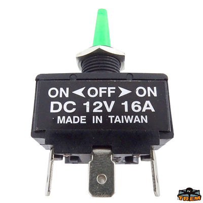 Switch ON-OFF 3P, 12V, 16A Trem L0632004