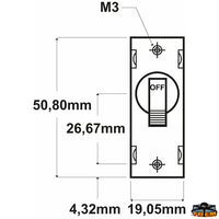Single pole circuit breakers with ETA rechargeable automatic fuse ETA-A 16 - Universal DC/AC 12/220V power supply - Capacity A 16 [L0541016]